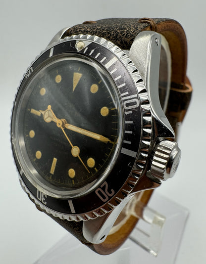 Tudor Submariner 7928 Glossy Gilt PCG Gold Hands Tropical Bezel 1961