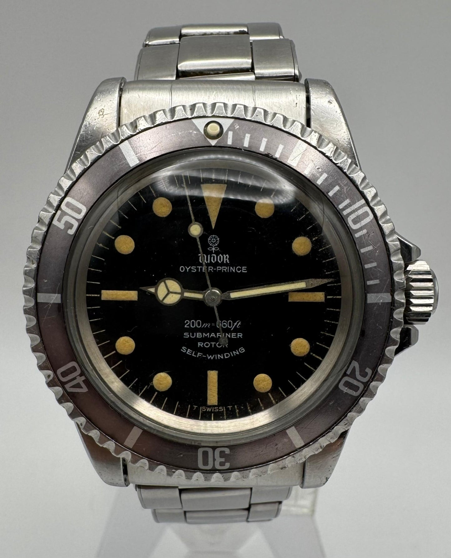 Tudor Submariner 7928 Glossy Gilt Zinc Sulfide 1965 (Full-Set)