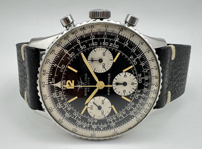 Breitling Navitimer Vintage 806 Steel Twin Jet Stunning Patina (Serviced)