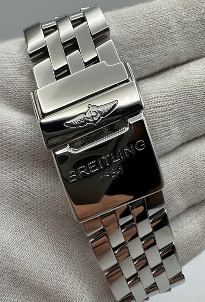 Breitling Chronomat Evolution Two Tone Blue Dial 2008 (Papers/Mint/Serviced)