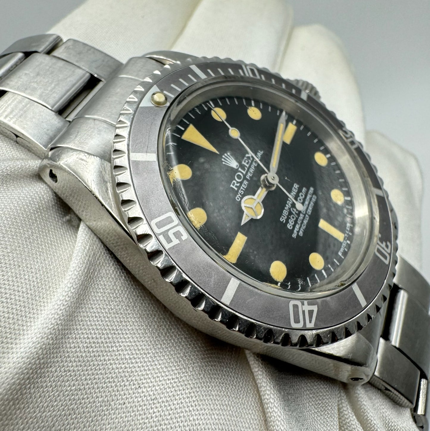 Rolex Submariner 4 Liner Maxi Dial Yellow Patina (Serviced)