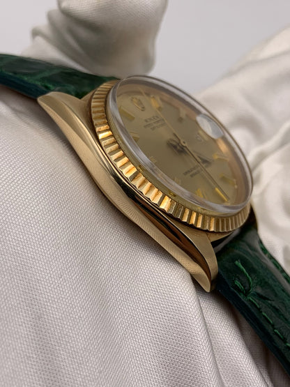 Rolex Datejust Vintage with Champagne “Wide Boy” Dial