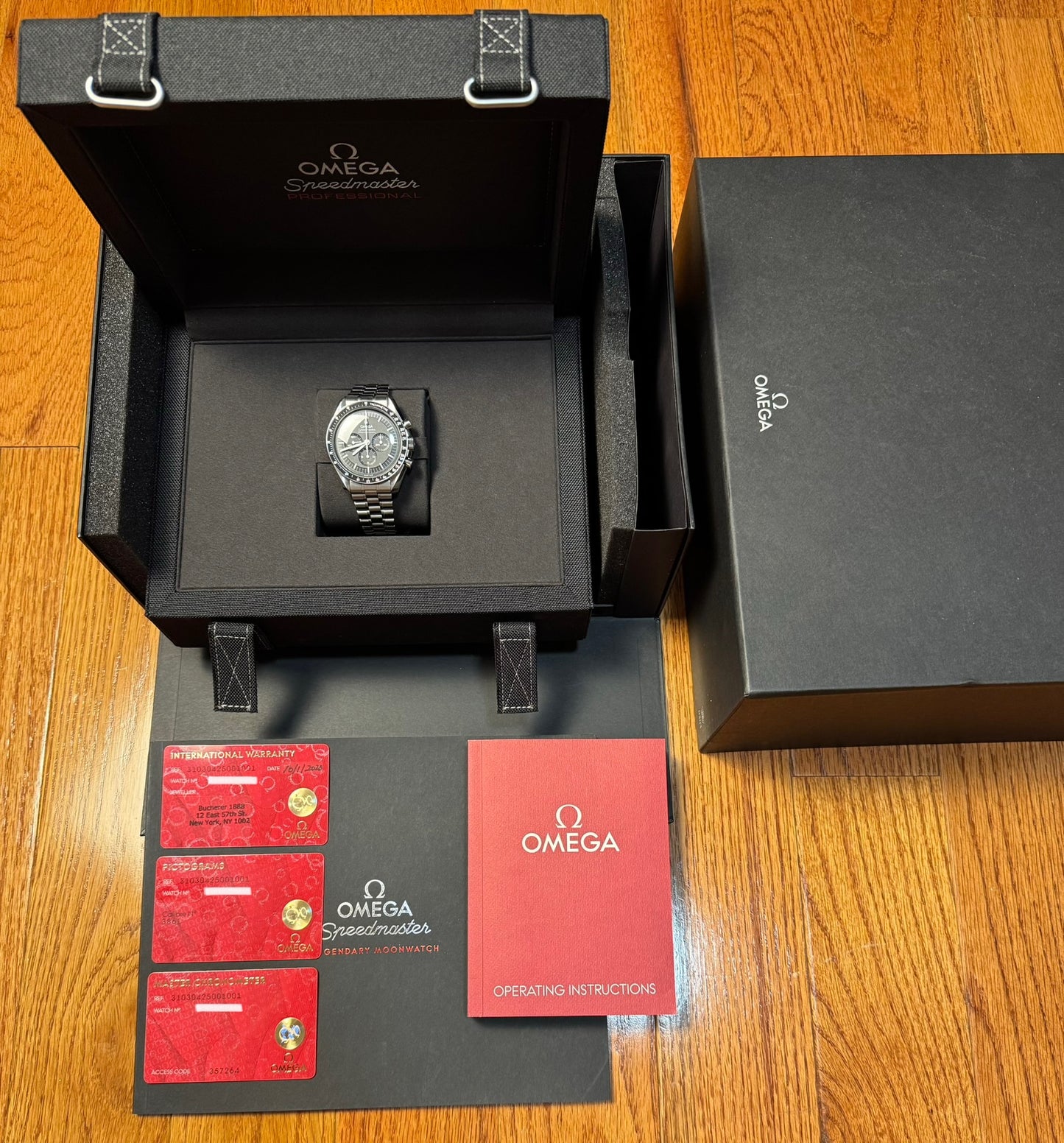 Omega Speedmaster Professional Moonwatch 2023 (Full-Set/Unpolished)