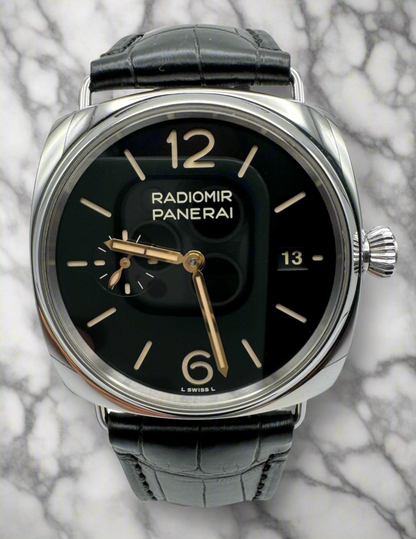 Panerai Radiomir Quaranta 40 Steel Black Dial 2023 (Box/Card/Unpolished)