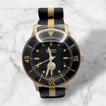 Blancpain Fifty Fathoms Mil-Spec L.E. 70th Anniversary Act 3 Bronze Gold 2024 (Unworn/Full-Set)