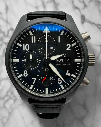 IWC Top Gun 44 Ceramic Chronograph 2022 (Full-Set/Unworn)