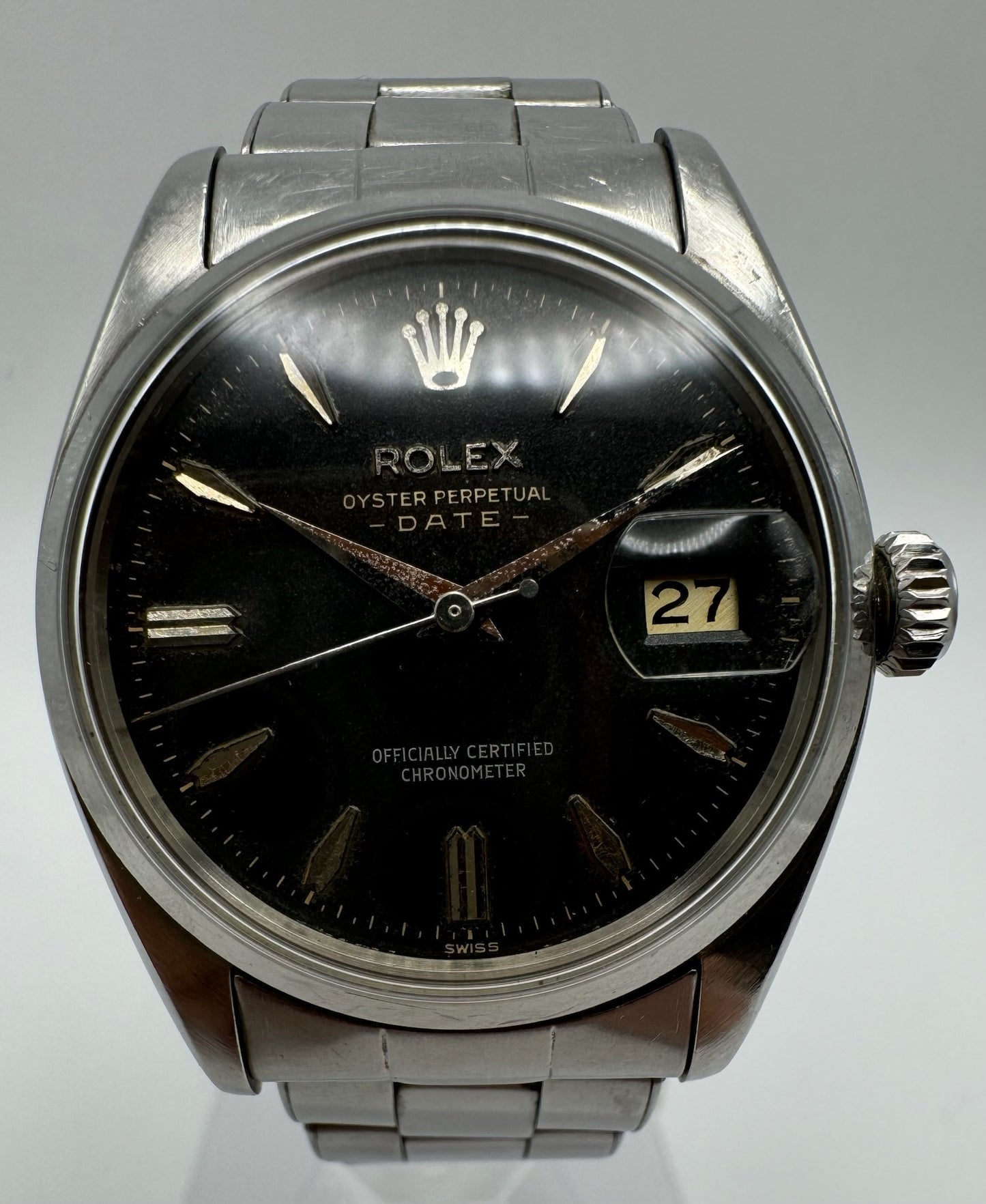 Rolex Oyster Perpetual Date 34 Roulette Black Glossy Gilt [RESERVED]