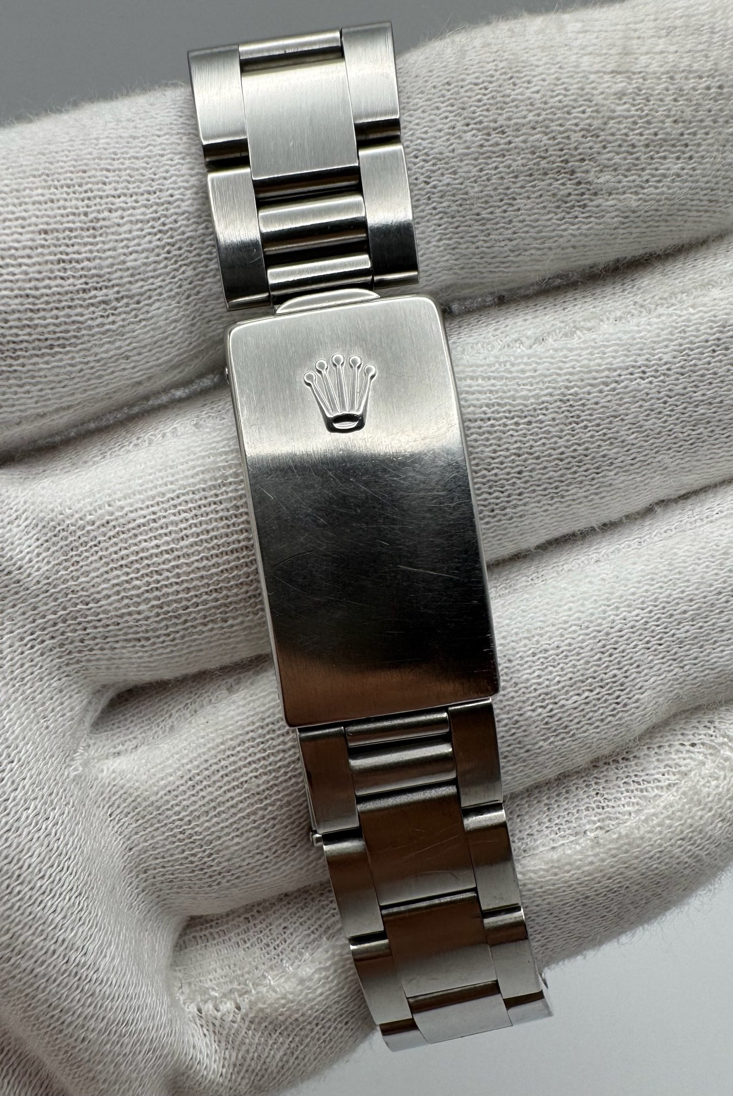 Rolex Air King Steel 34 Blue Dial (Unpolished)