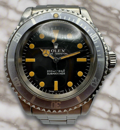 Rolex Submariner No Date Meters First Pumpkin Patina