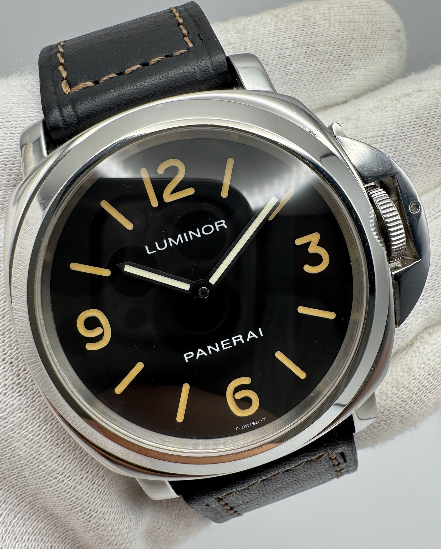 Panerai Luminor Base Pre-A Pumpkin Patina 1998 (Full-Set)