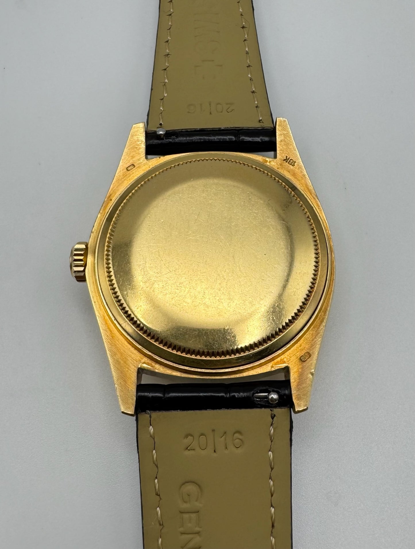 Rolex Day-Date 36 Yellow Gold Lapis Lazuli Aftermarket Dial (Serviced/Unpolished)