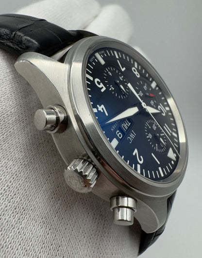 IWC Pilot Chronograph Steel 42 (Unpolished)