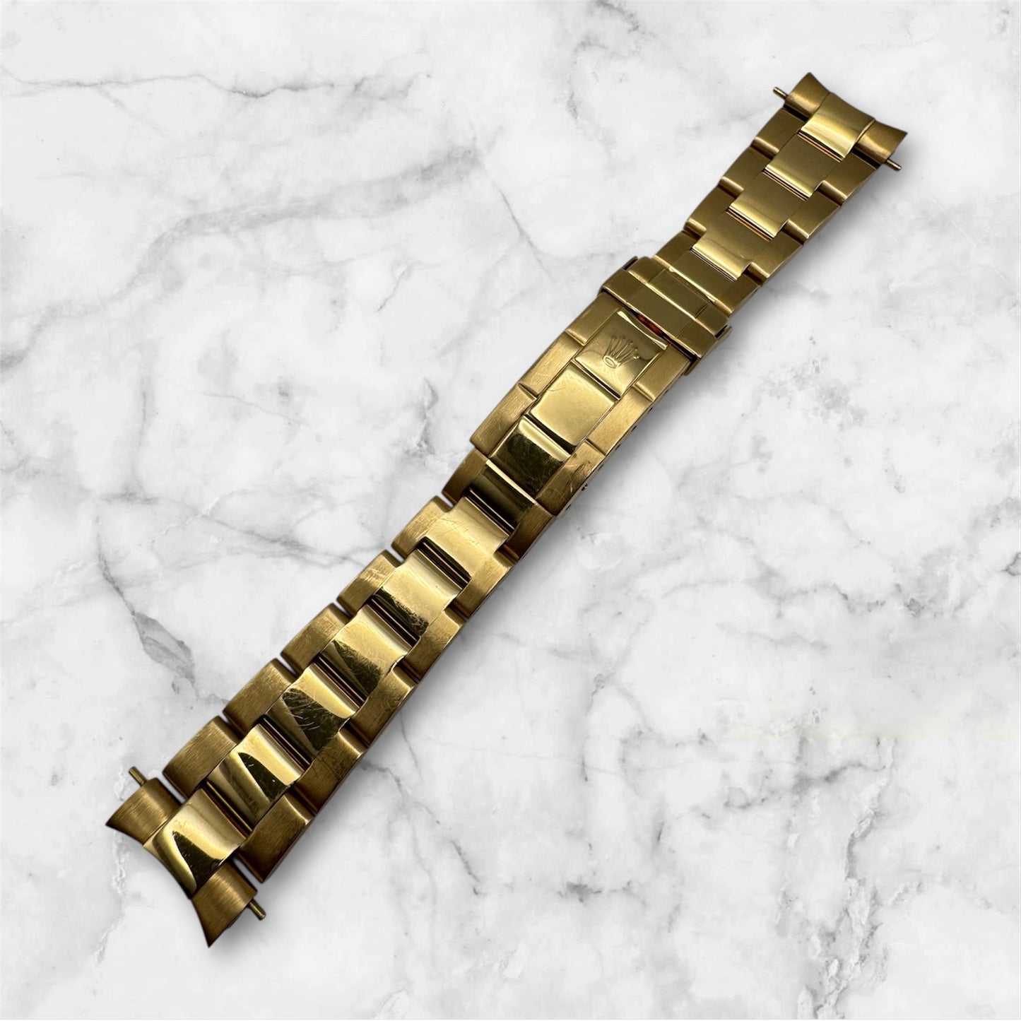 Rolex Submariner Date Full Yellow Gold Bracelet 18K No Stretch (Excellent)