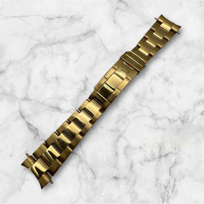 Rolex Submariner Date Full Yellow Gold Bracelet 18K No Stretch (Excellent)