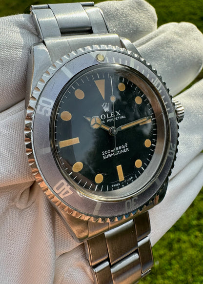 Rolex Submariner No Date Meters First Pumpkin Patina