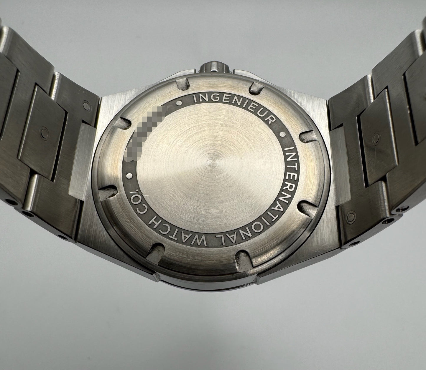 IWC Ingenieur Automatic 40 Full Steel Black Dial 2017 (Full-Set/Unpolished)