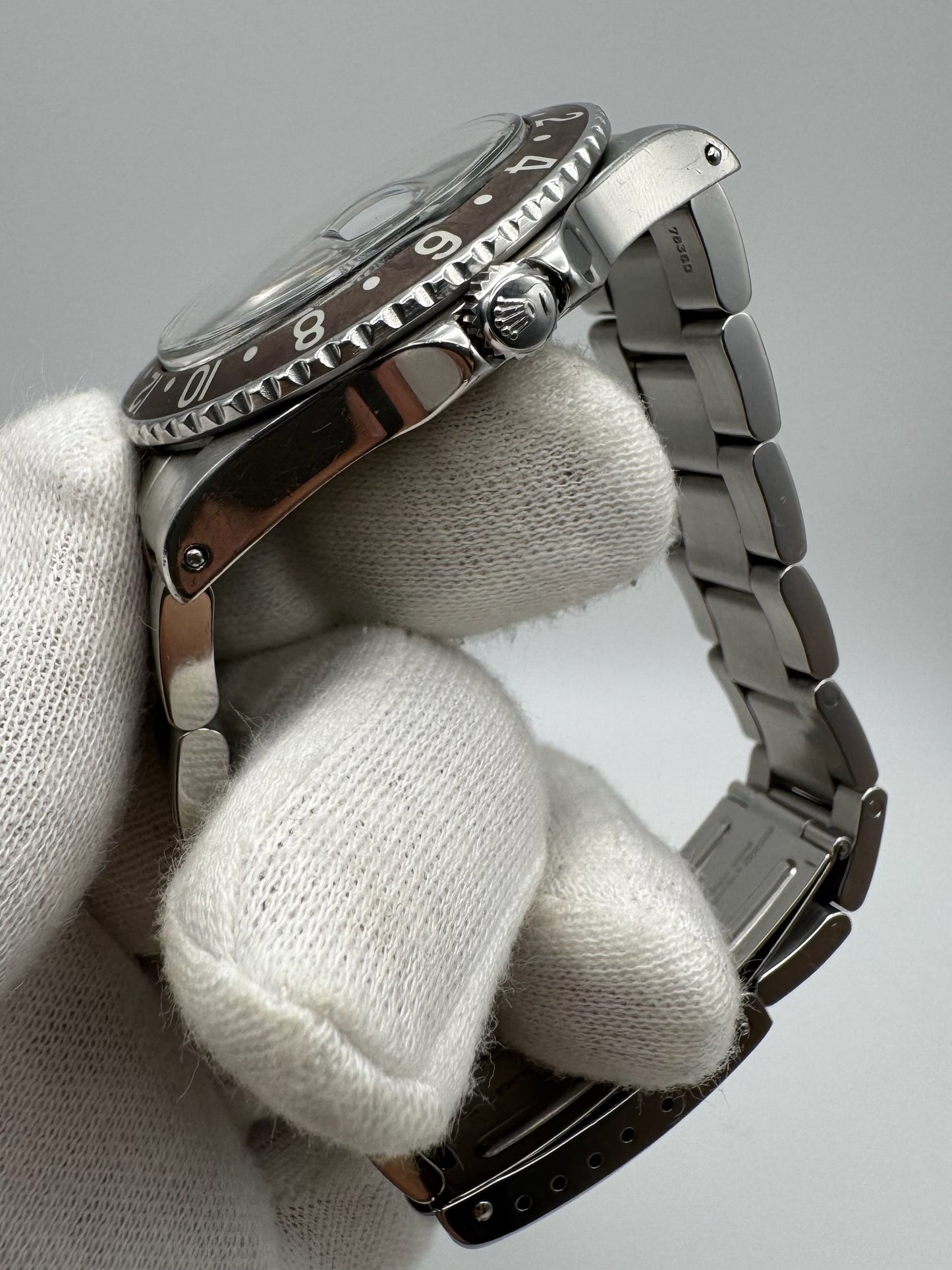 Rolex GMT-Master 1675 Osyter MK4 Pumpkin Patina Brown Insert 1977 (Full-Set/Serviced)