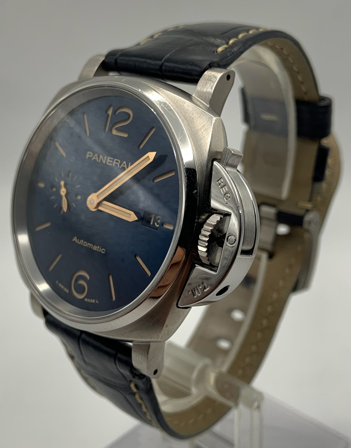 Panerai Luminor Due Titanium with Blue Dial