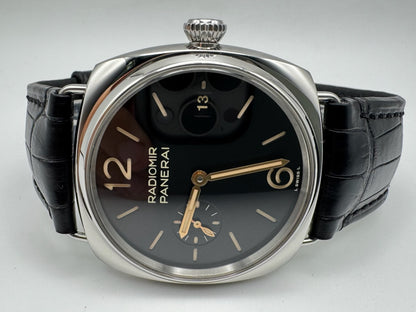 Panerai Radiomir Quaranta 40 Steel Black Dial 2023 (Box/Card/Unpolished)
