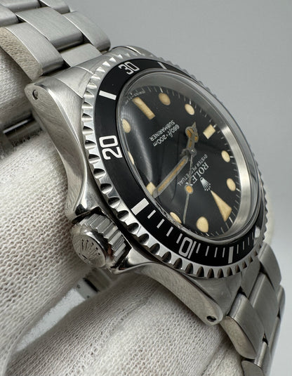 Rolex Submariner No Date 5513 Full Steel MK1 “Maxi Dial” (Serviced)