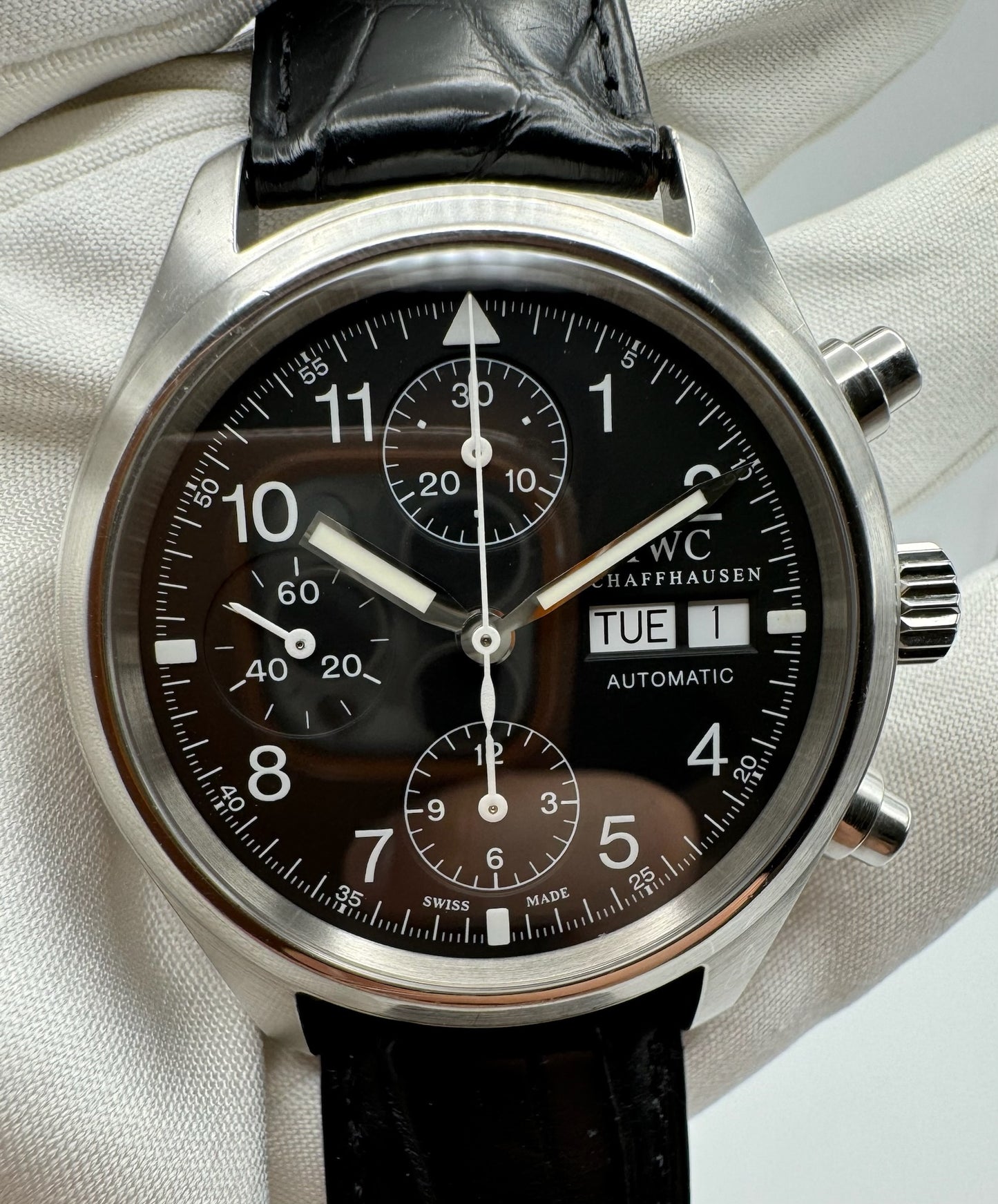 IWC Pilot Chronograph Steel 39