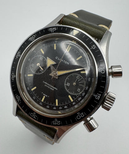 Clinton Skydiver Chronograph Broad Arrow