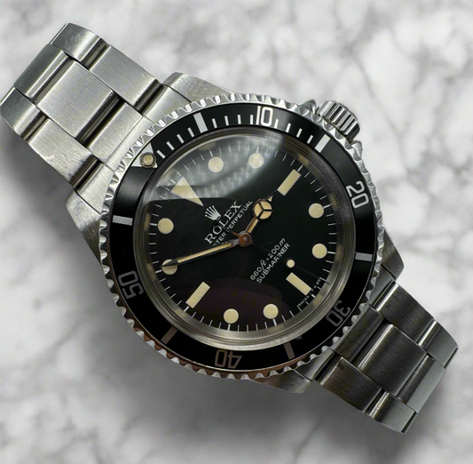 Rolex Submariner 5513 “Pre-Comex” Maxi Dial with Nice Patina (Full-Set)