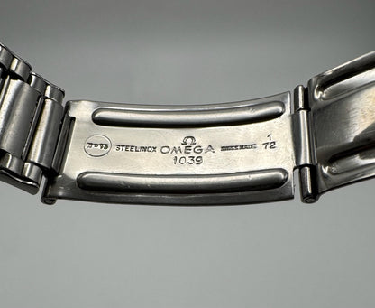 Omega Seamaster 300 Full Steel Yellow Patina Very Rare Original Owner 1960s (Unpolished)