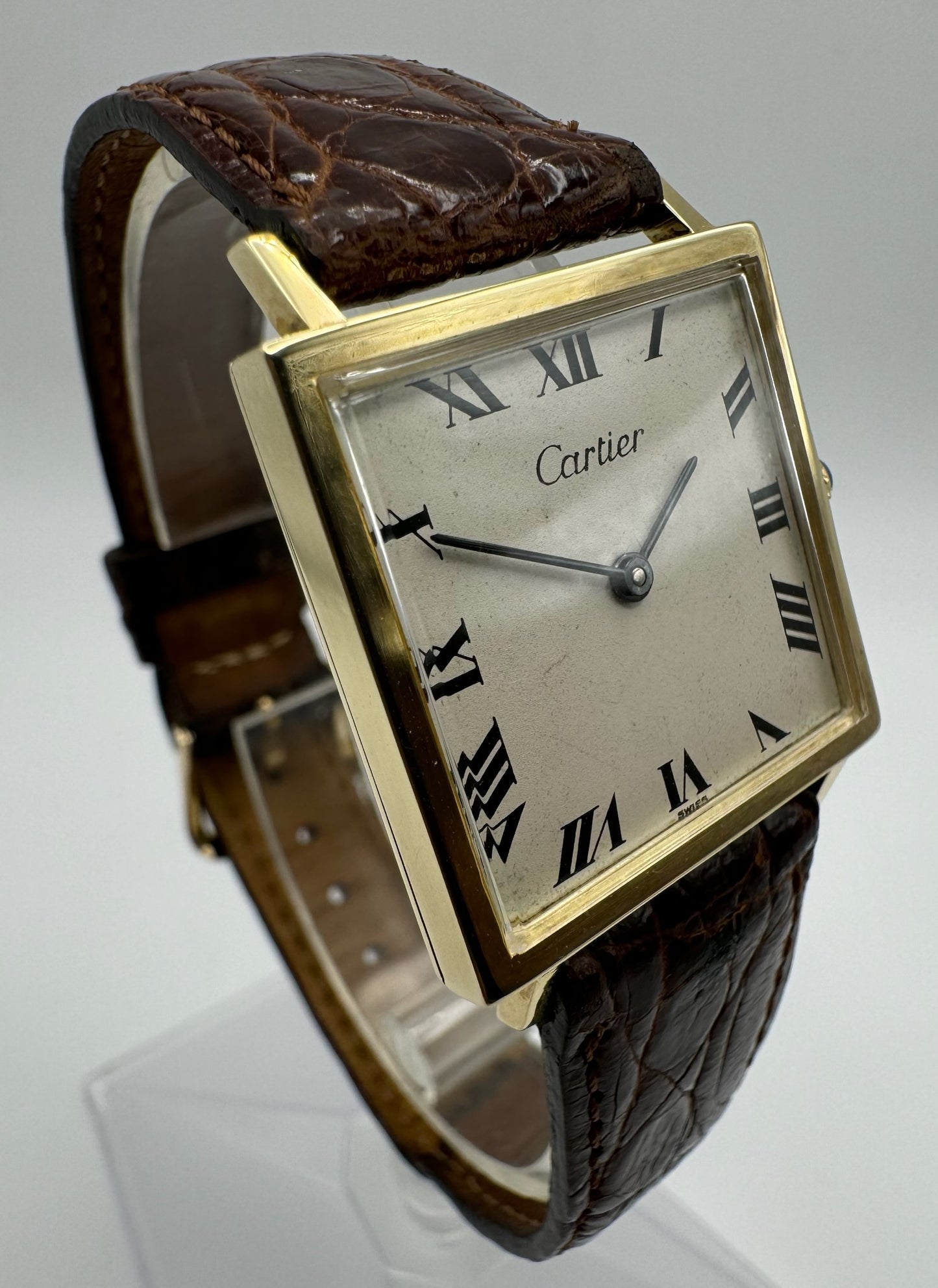 Cartier Tank 14K Yellow Gold Concord Manual Winding