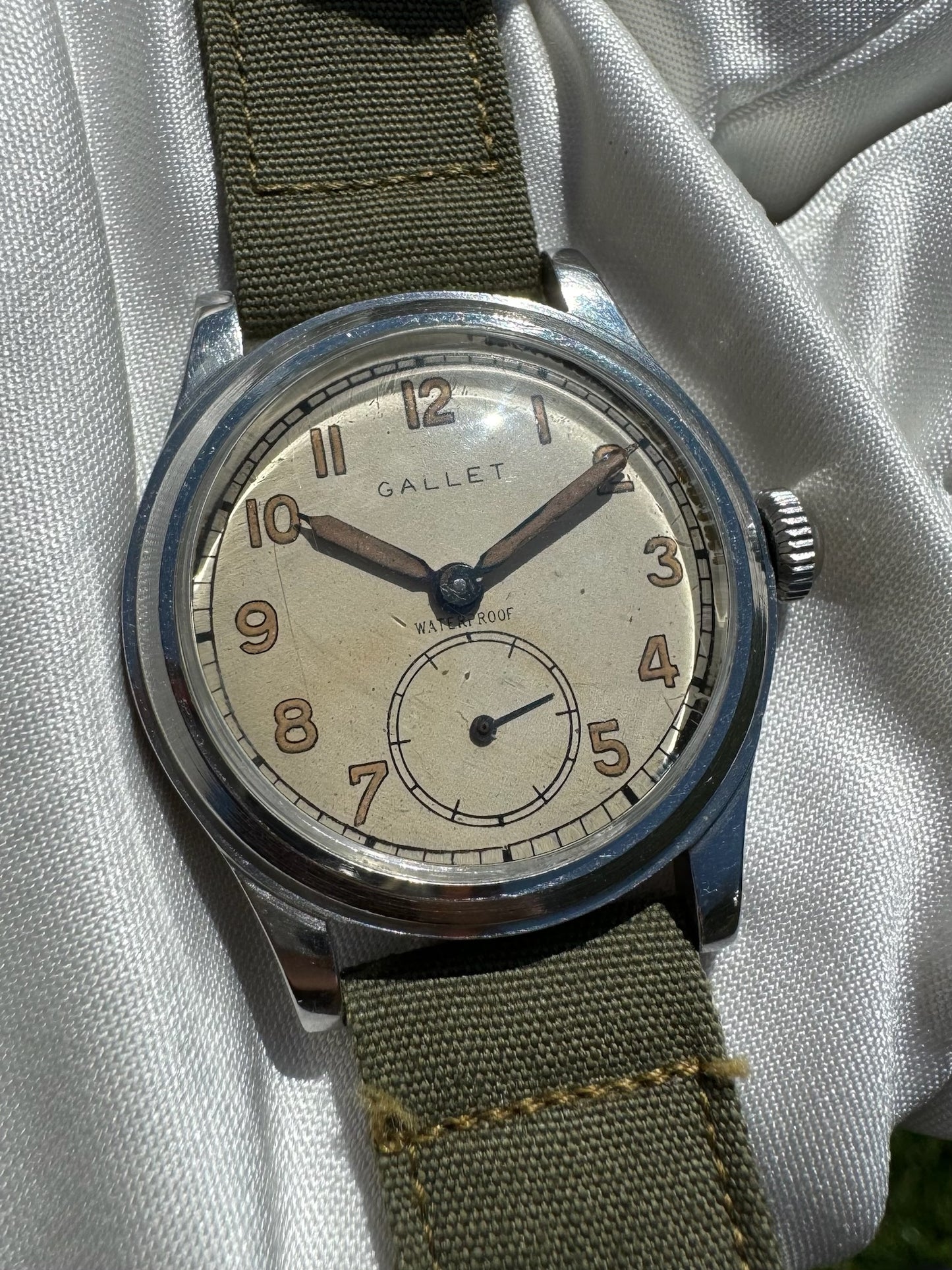 Gallet WWII Military Field Watch