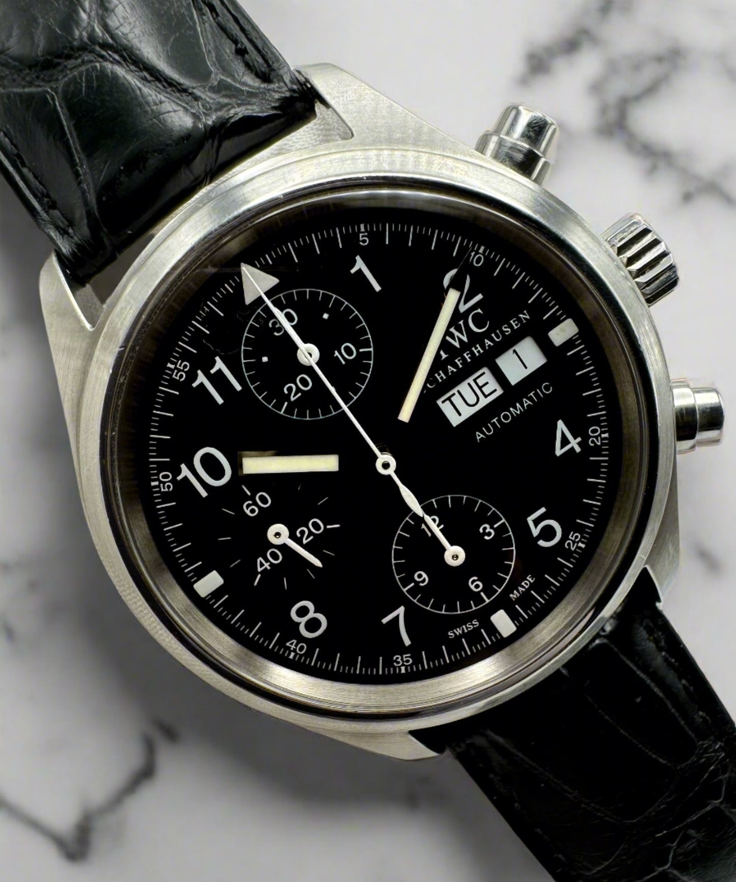 IWC Pilot Chronograph Steel 39