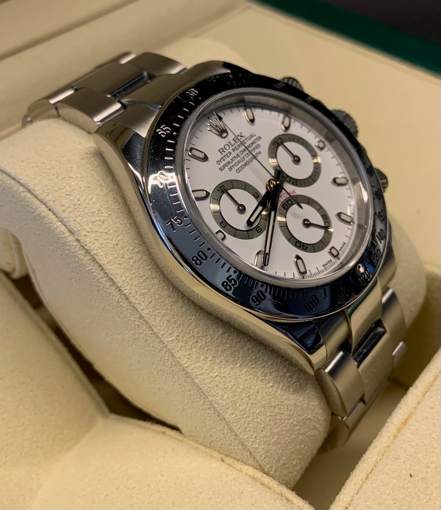 Rolex Daytona White Dial