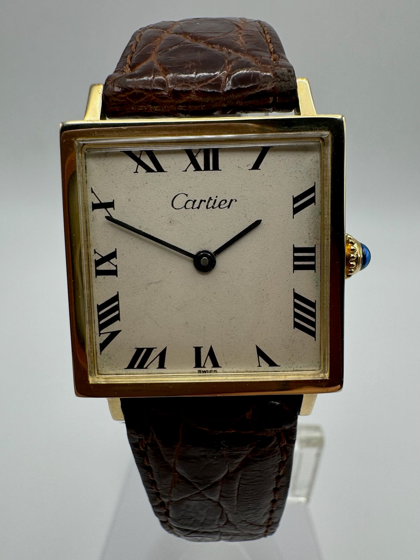 Cartier Tank 14K Yellow Gold Concord Manual Winding