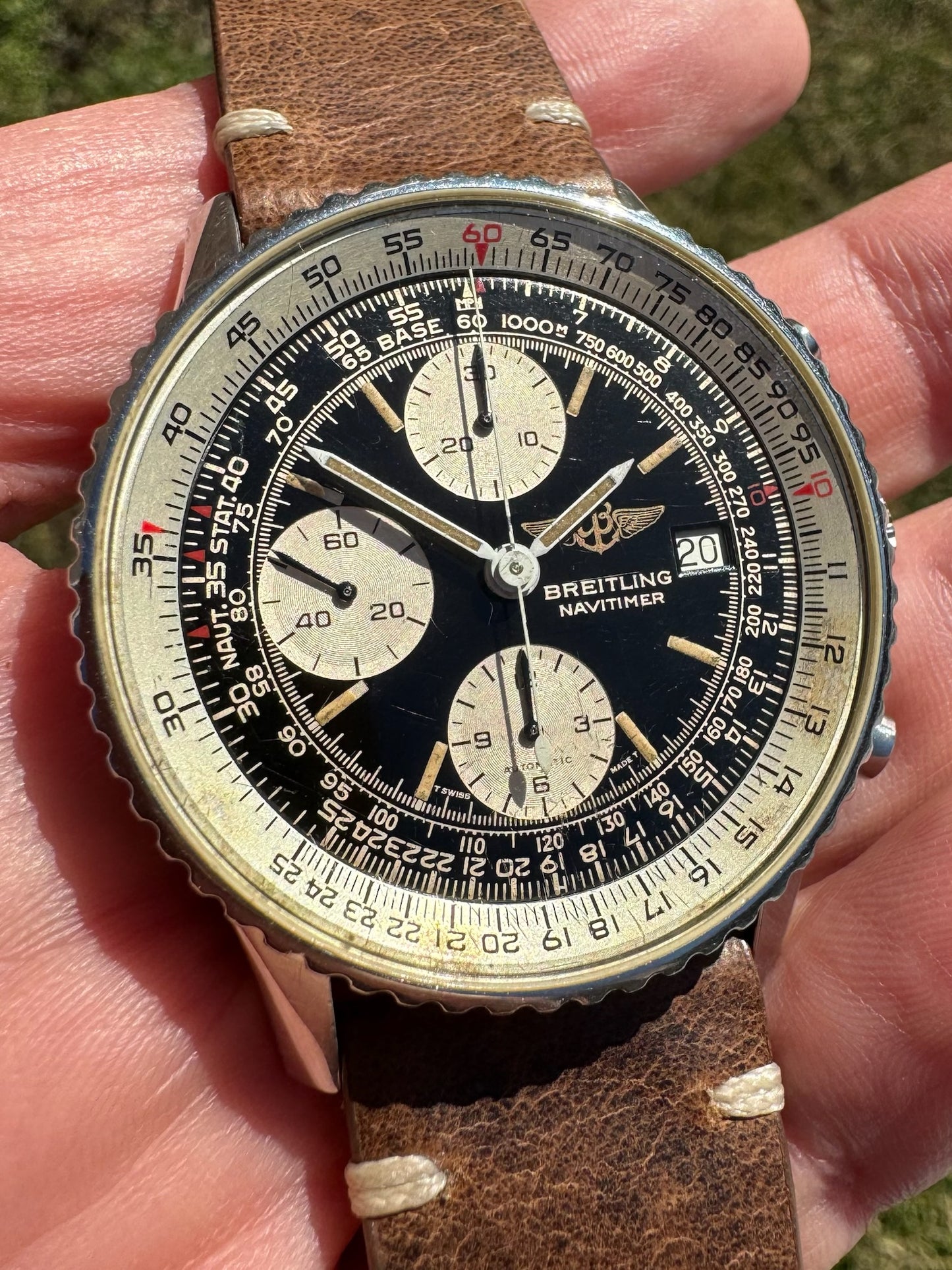 Breitling Old Navitimer with Tritium Dial