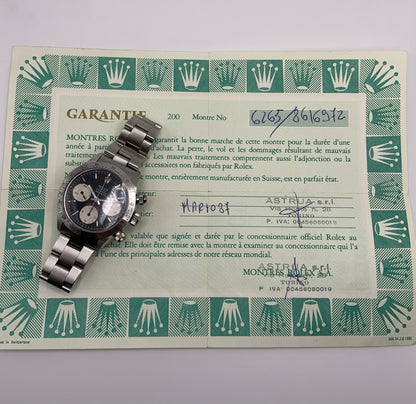 Rolex Daytona Vintage with “Astrua” Stamped Dial