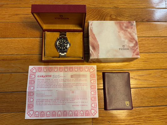 Tudor Submariner Vintage 79090 Yellow Patina (Full-Set/Unpolished)