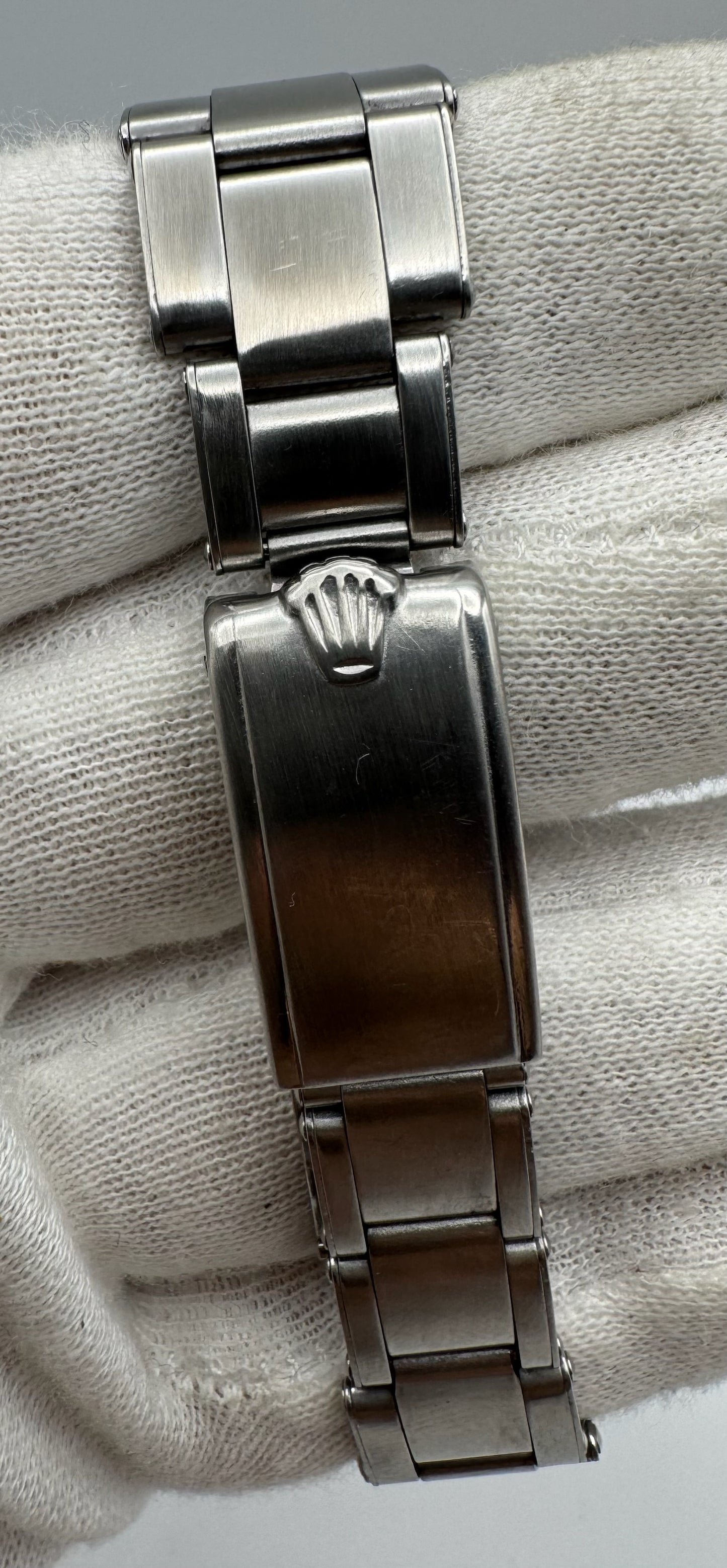 Rolex Air King Full Steel Oyster Riveted Bracelet Blue Dial 1972