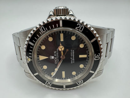 Rolex Submariner 5513 “Pre-Comex” Maxi Dial with Nice Patina (Full-Set)