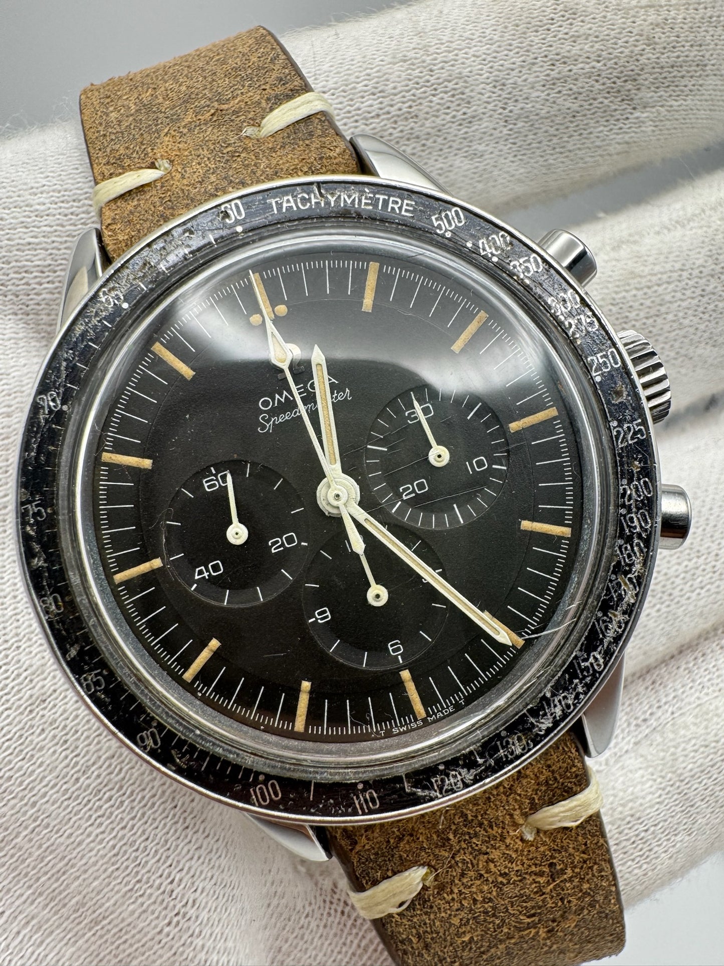 Omega Speedmaster “Ed White” Cal. 321 Tropical Dial Heavy Patina (Serviced)