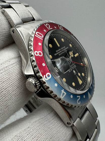 Rolex GMT-Master 1675 Chapter Ring Gilt Dial Pepsi 1960 (Full-Set)