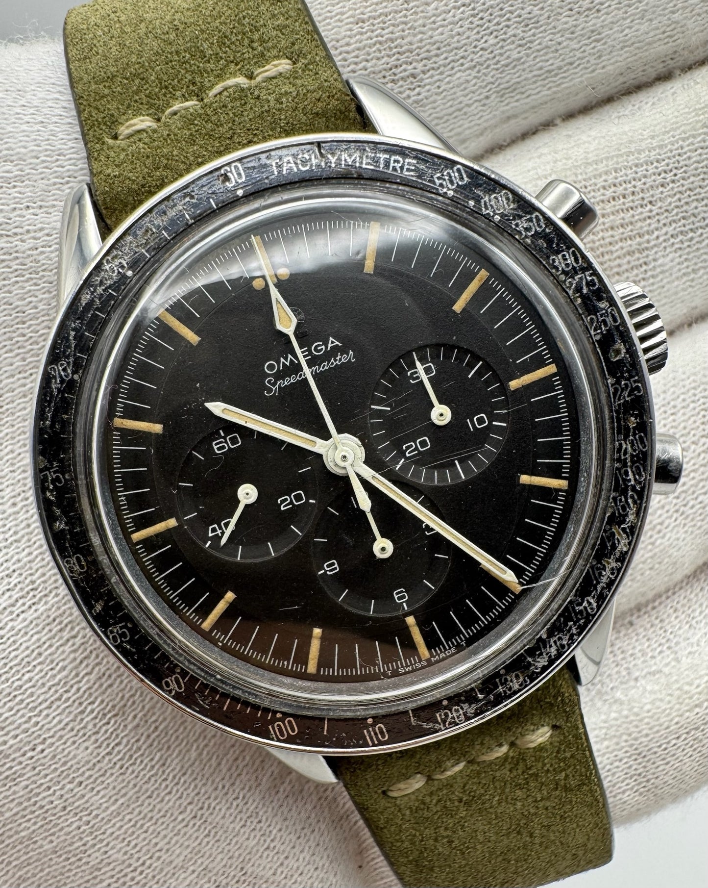 Omega Speedmaster “Ed White” Cal. 321 Tropical Dial Heavy Patina (Serviced)