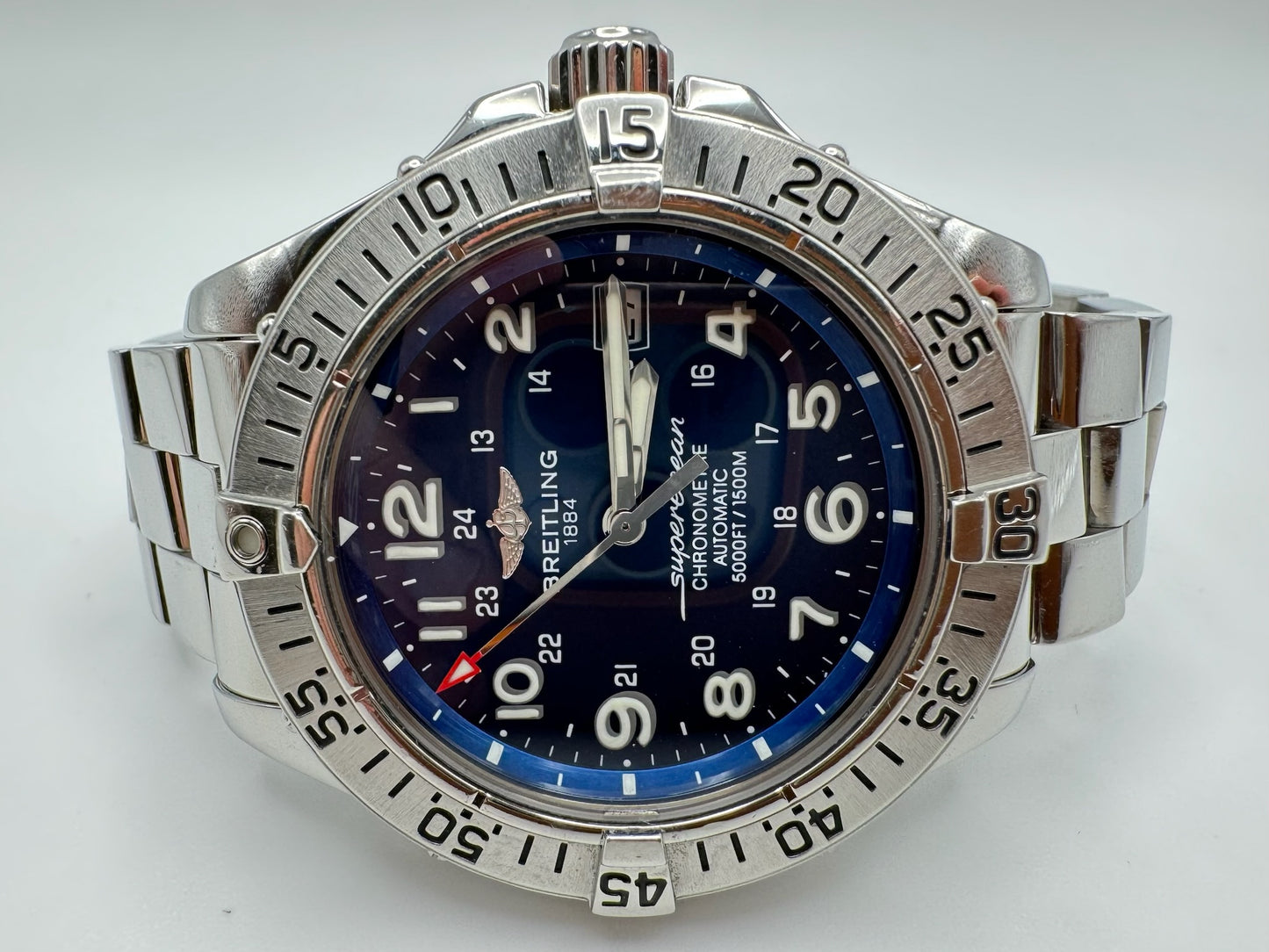 Breitling Superocean Blue Dial