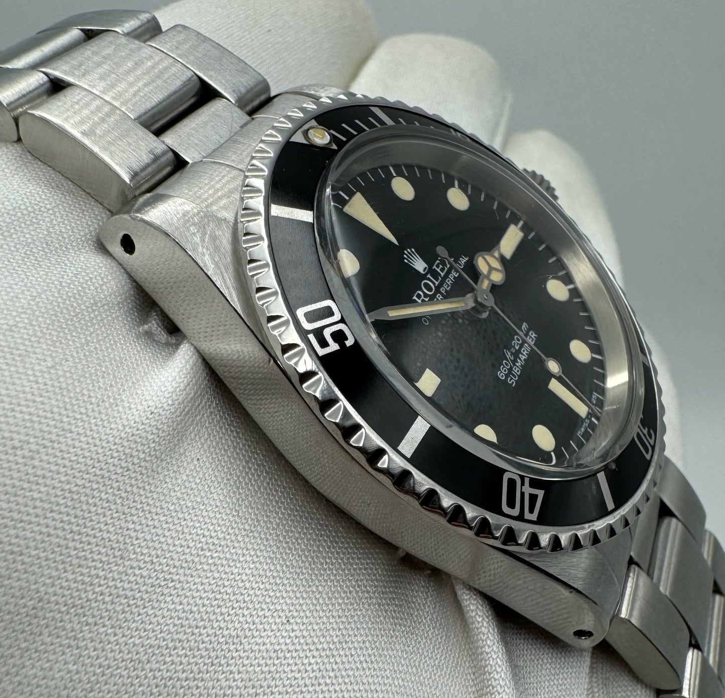 Rolex Submariner 5513 “Pre-Comex” Maxi Dial with Nice Patina (Full-Set)