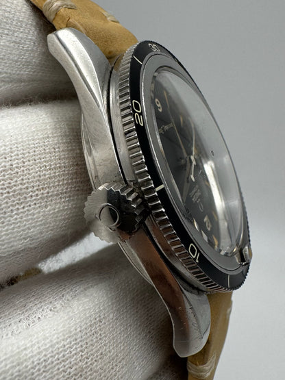 Omega Seamaster 300 Steel Pumpkin Patina Lollipop Hand (Unpolished/Serviced)