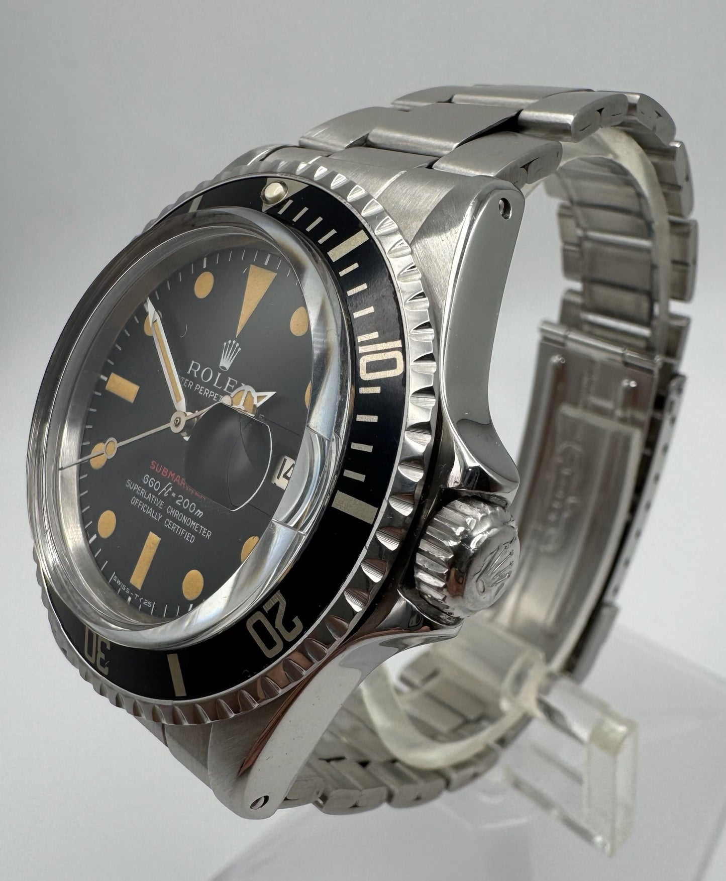 Rolex Submariner 1680 MK4 Red Stunning Patina (Full-Set/Serviced)