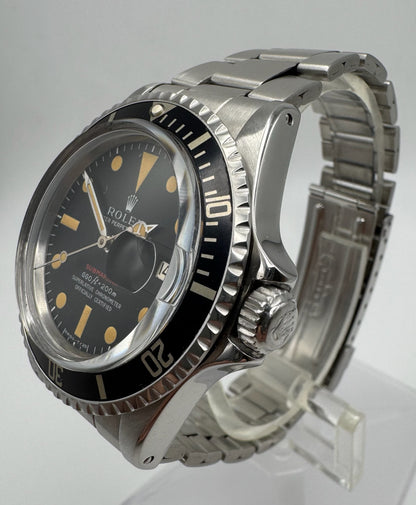 Rolex Submariner 1680 MK4 Red Stunning Patina (Full-Set/Serviced)