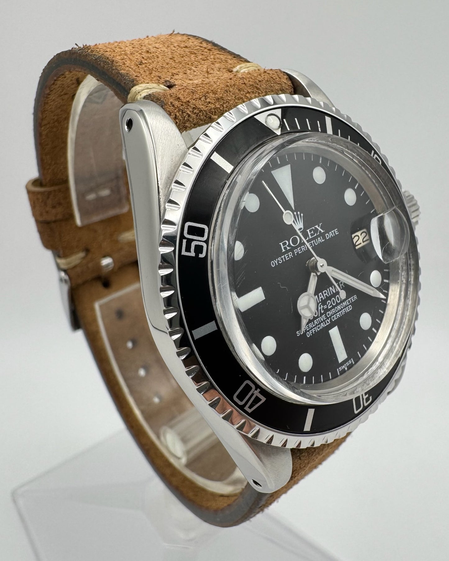 Rolex Submariner Date 1680 Steel Black Service Dial 1977