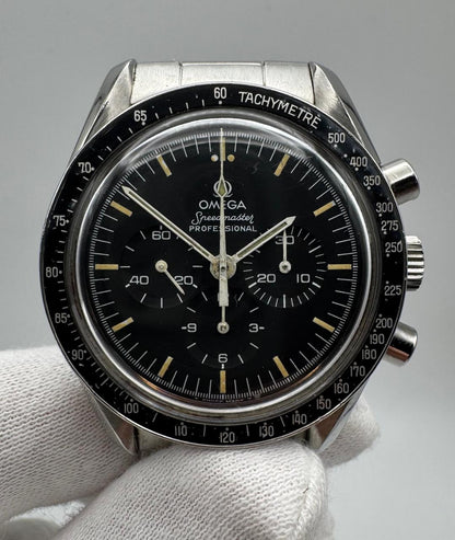 Omega Speedmaster Professional Moonwatch Full Steel Yellow Patina 1978 (Serviced)