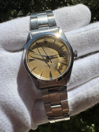 Rolex Oyster Perpetual Date 34 Full Steel Cream Dial (Serviced)