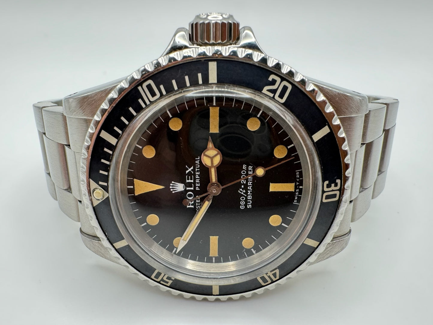 Rolex Submariner No Date “Serif Dial” Heavy Patina (Mint)